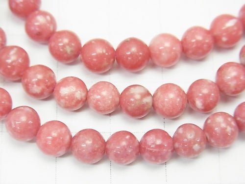 1strand $34.99! Norway Thulite Round 6mm 1strand (Bracelet)