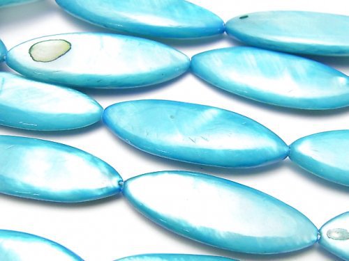 Marquise, Mother of Pearl (Shell Beads) Pearl & Shell Beads