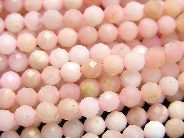 Faceted Round, Opal Gemstone Beads