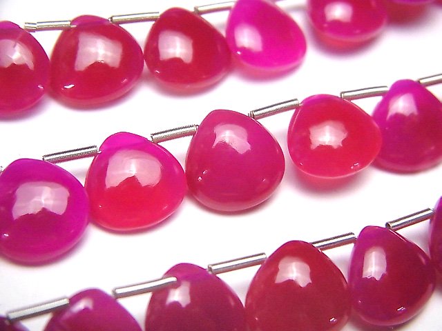 Chalcedony, Chestnut Shape Gemstone Beads