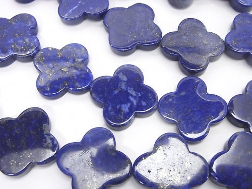 Flower, Lapis lazuli Gemstone Beads