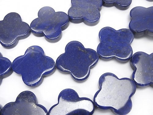 Flower, Lapis lazuli Gemstone Beads