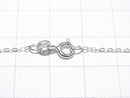 Silver925 Flat Cable Chain 1mm Pure Silver Finish [40cm][45cm][50cm][60cm] Necklace 1pc