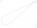 Silver925 Flat Cable Chain 1mm Pure Silver Finish [40cm][45cm][50cm][60cm] Necklace 1pc