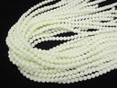 [Video] Luminous Glow Stone Round 6mm 1strand beads (aprx.15inch/36cm)