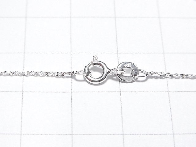 Silver925 Twist (S-shaped) Chain, 0.8mm, Sterling Silver Finish, [40cm][45cm][50cm] Necklace, 1pc