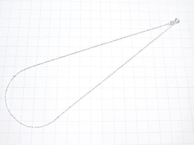 Silver925 Twist (S-shaped) Chain, 0.8mm, Sterling Silver Finish, [40cm][45cm][50cm] Necklace, 1pc