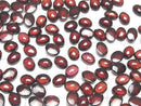 [Video] High Quality Mozambique Garnet AAA Oval Cabochon 8x6mm 3pcs