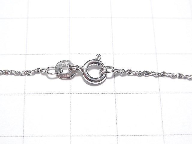 Silver 925 Twist (S-shaped) Chain 1mm Rhodium Plated [40cm][45cm][50cm][60cm] Necklace 1pc