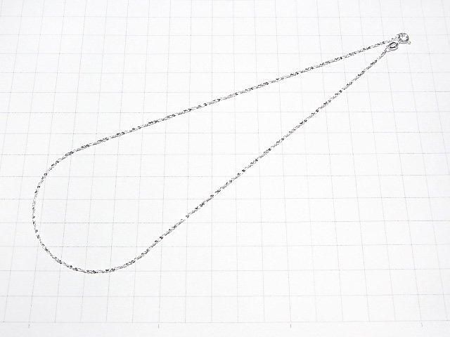 Silver 925 Twist (S-shaped) Chain 1.2mm Pure Silver Finish [40cm][45cm][50cm][60cm] Necklace 1pc