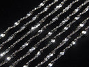 Silver925 Twist (S-shaped) Chain 1.2mm Rhodium Plated [40cm][45cm][50cm][60cm] Necklace 1pc