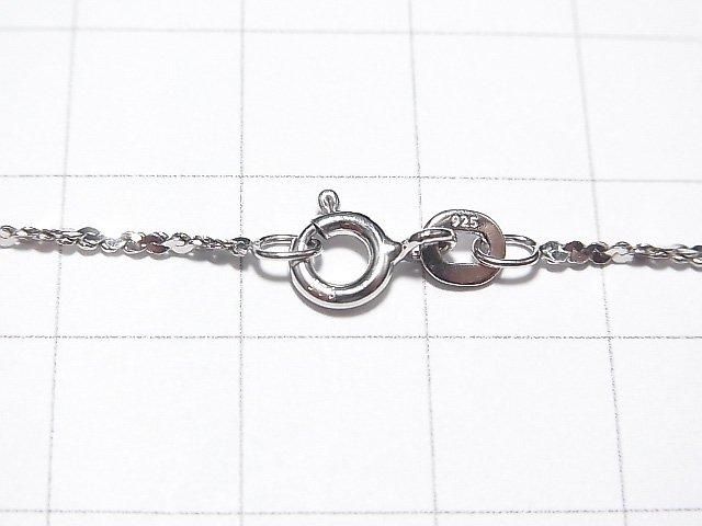 Silver 925 Twist (S-shaped) Chain 1.2mm Rhodium Plated [40cm][45cm][50cm][60cm] Necklace 1pc