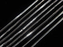 Silver925 Box Chain 0.7mm Rhodium Plated [40cm][45cm][50cm][60cm][75cm] Necklace 1pc