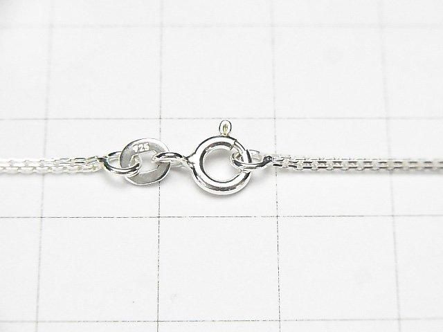 Silver925 Design Box Chain 1.1mm Pure Silver Finish [40cm][45cm][50cm] Necklace 1pc