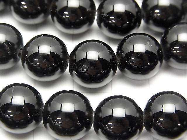 Tibetan Morion Crystal Quartz AAA Round 12mm [2mm hole] half or 1strand beads (aprx.15inch/36cm)