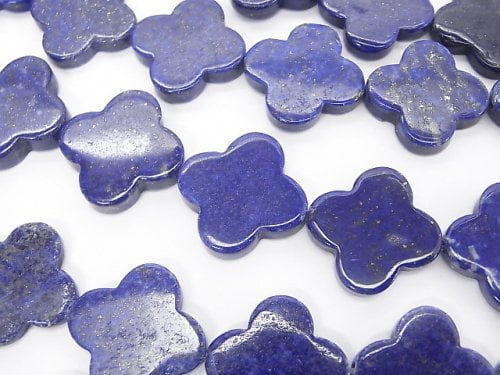 Flower, Lapis lazuli Gemstone Beads