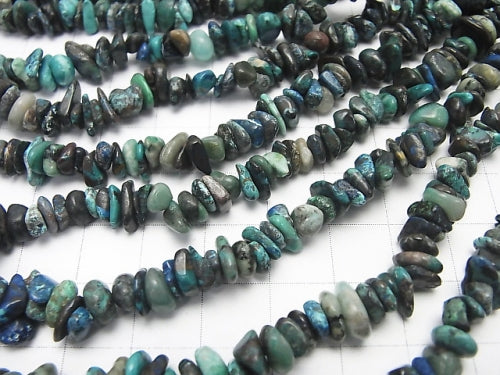 1strand $6.79! Chrysocolla AA Chips (Small Nugget ) 1strand beads (aprx.33inch/82cm)