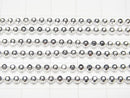 Silver925 Cut Ball Chain 2.5mm with Pure Silver Finish [45cm][50cm][60cm] Necklace 1pc