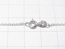Silver925 Cable Chain 1.1mm Pure Silver Finish [40cm][45cm][50cm] Necklace 1pc