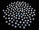 [Video] High Quality Rainbow Moonstone AAA Round Cabochon 4x4mm 5pcs $6.79!