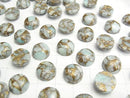 Copper Amazonite AAA Round Cabochon 12x12mm 4pcs