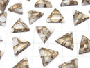 Copper Calcite AAA Triangle Cabochon 12x12mm 3pcs $7.79!