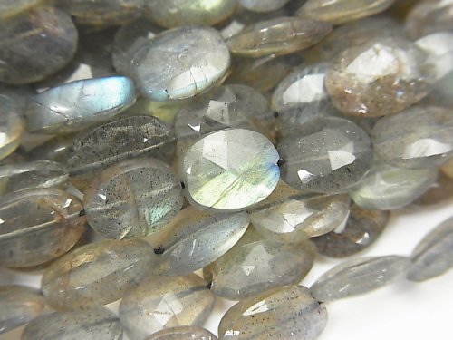 Labradorite, Oval Gemstone Beads