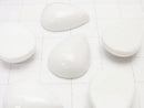 [Video] White Onyx AAA- Pear shape Cabochon 18x13mm 2pcs $4.19!