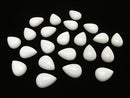 [Video] White Onyx AAA- Pear shape Cabochon 18x13mm 2pcs $4.19!