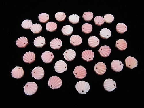 Queen Conch Shell AAA Shell Motif (both sides) [10mm] [12mm] 2pcs $3.19