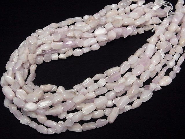 Nigerian Kunzite AA Small Size Nugget 1strand beads (aprx.15inch/37cm)