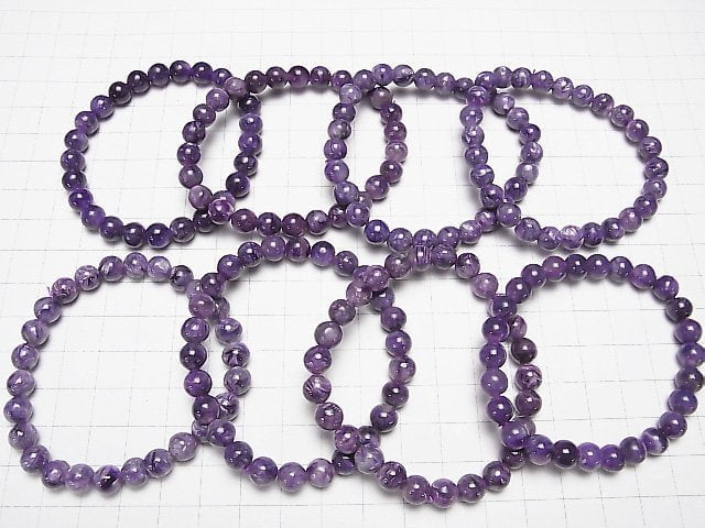 [Video] 1strand $39.99! Charoite AAA Round 7mm 1strand (Bracelet)