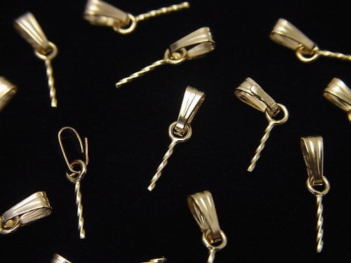 14KGF Bail with Screw Eye Pin 1pc