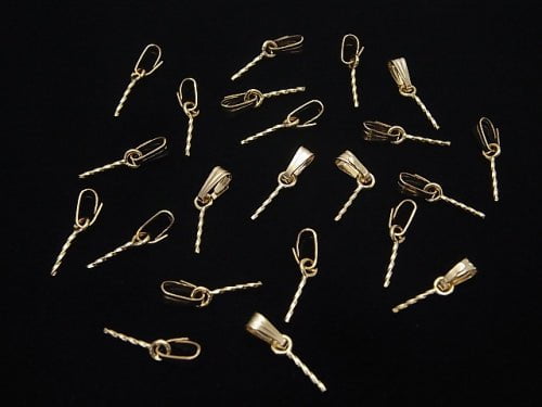 14KGF Bail with Screw Eye Pin 1pc