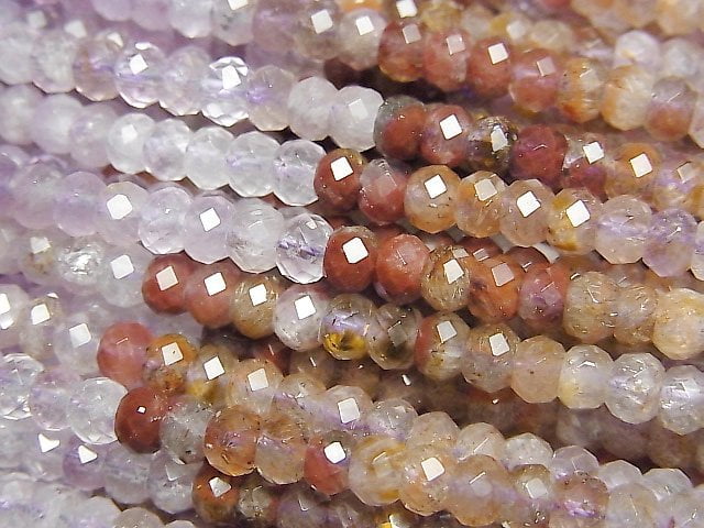 Other Quartz, Roundel Gemstone Beads