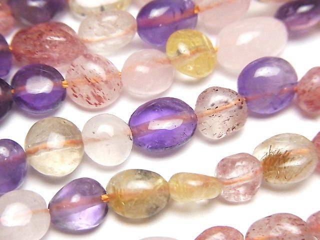 [Video]Mixed Stone Small Size Nugget 1strand beads (aprx.15inch/37cm)