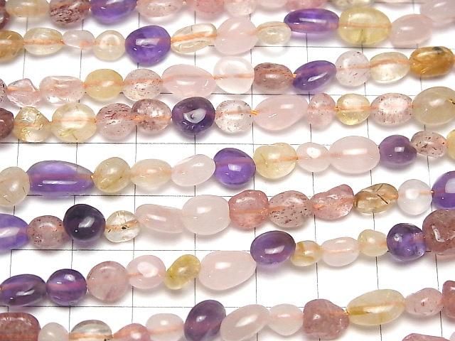 [Video]Mixed Stone Small Size Nugget 1strand beads (aprx.15inch/37cm)