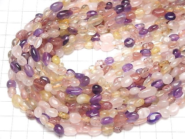 [Video]Mixed Stone Small Size Nugget 1strand beads (aprx.15inch/37cm)