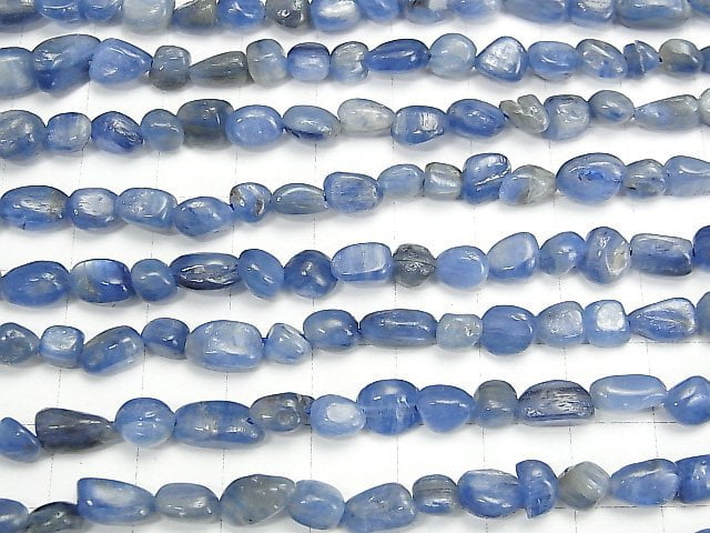[Video] 1strand $6.79! Kyanite AA Small Size Nugget  1strand beads (aprx.15inch/36cm)
