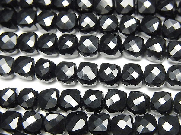 Cube, Onyx Gemstone Beads