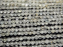 High quality! 1strand $7.79! Natural White Topaz AA ++ Faceted Coin 4x4x2mm 1strand beads (aprx.15inch / 38cm)