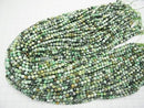 High Quality!  1strand $9.79! Variscite AA++ Faceted Round 4mm  1strand beads (aprx.15inch/38cm)