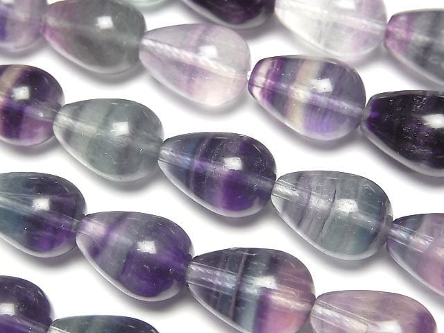 Drop, Fluorite Gemstone Beads