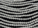 Selenite Round 4mm 1strand beads (aprx.15inch / 38cm)