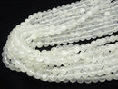 Selenite (Gypsum) Round 8mm 1strand beads (aprx.15inch/36cm)