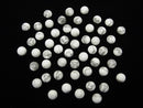 Howlite Magnesite  Round  Cabochon  6x6mm 5pcs
