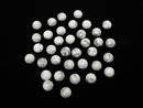 Howlite Magnesite  Round  Cabochon  8x8mm 5pcs