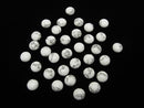 Howlite Magnesite  Round  Cabochon  10x10mm 5pcs