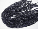 High Quality!  1strand $6.79! Blue Golden Sand Stone  Faceted Coin 6x6x4mm 1strand beads (aprx.15inch/37cm)