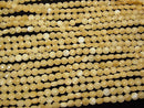 High quality! 1strand $6.79! Yellow Jade Faceted Coin 6x6x4mm 1strand beads (aprx.15inch / 37cm)